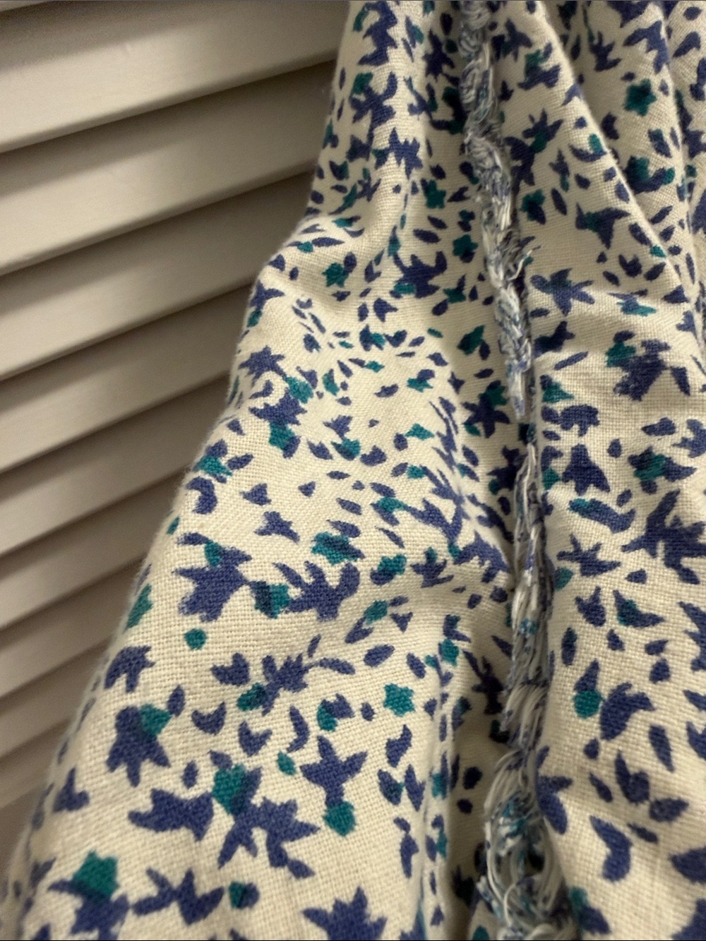 Mirth cotton blue speckled dress - Picture 3 of 4